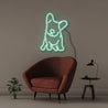 French Bully - Neonific - LED Neon Signs - 75 CM - Sea Foam