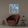 Fuck Off - Neonific - LED Neon Signs - 50 CM - Light Blue