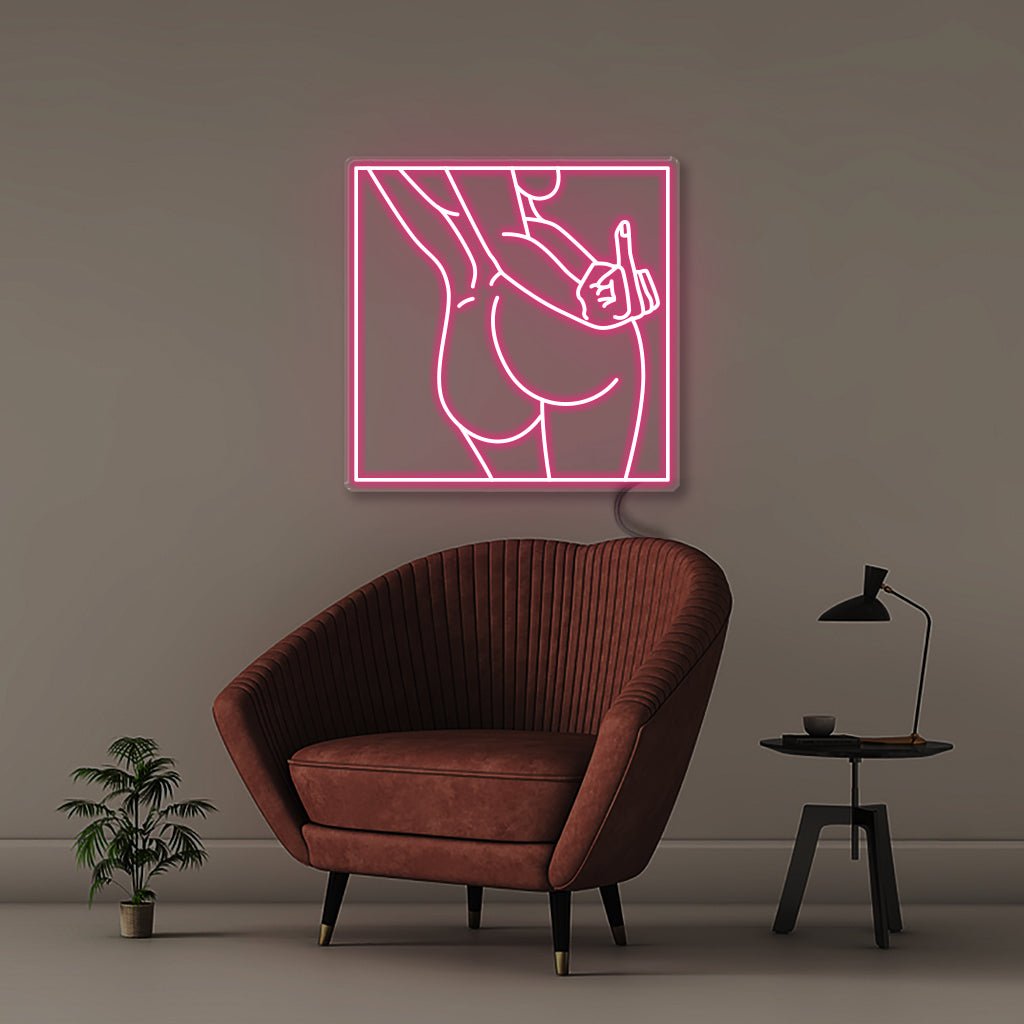 Fuck Off - Neonific - LED Neon Signs - 50 CM - Pink