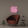 Fuck Yeah - Neonific - LED Neon Signs - 50 CM - Light Pink