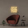 Fuck Yeah - Neonific - LED Neon Signs - 50 CM - Warm White