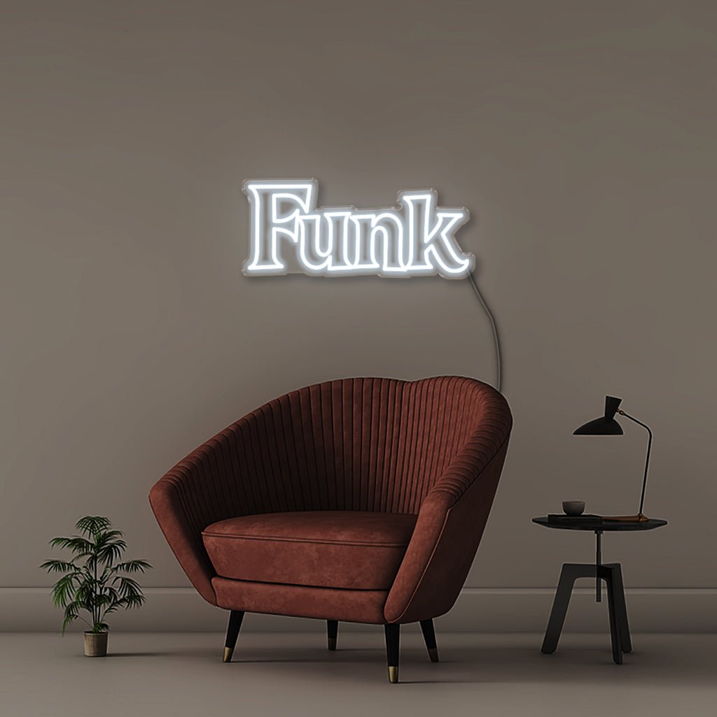 Funk - Neonific - LED Neon Signs - 50 CM - Cool White