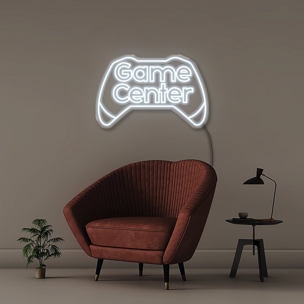 Game Center - Neonific - LED Neon Signs - 75 CM - Cool White