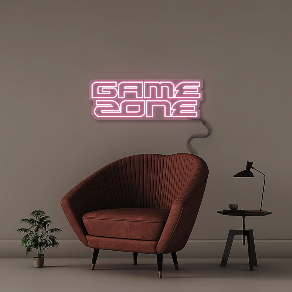 Game Zone - Neonific - LED Neon Signs - 100 CM - Light Pink