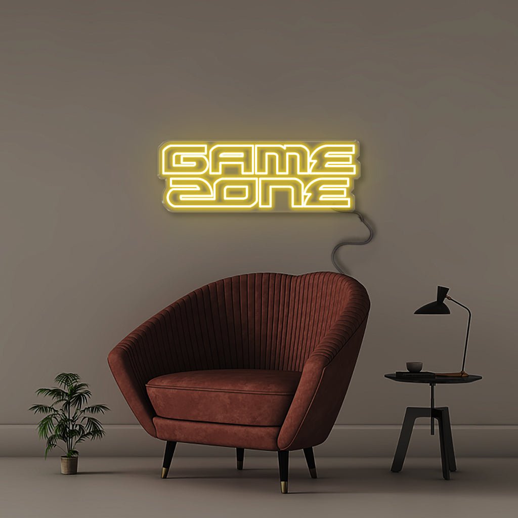 Game Zone - Neonific - LED Neon Signs - 100 CM - Yellow