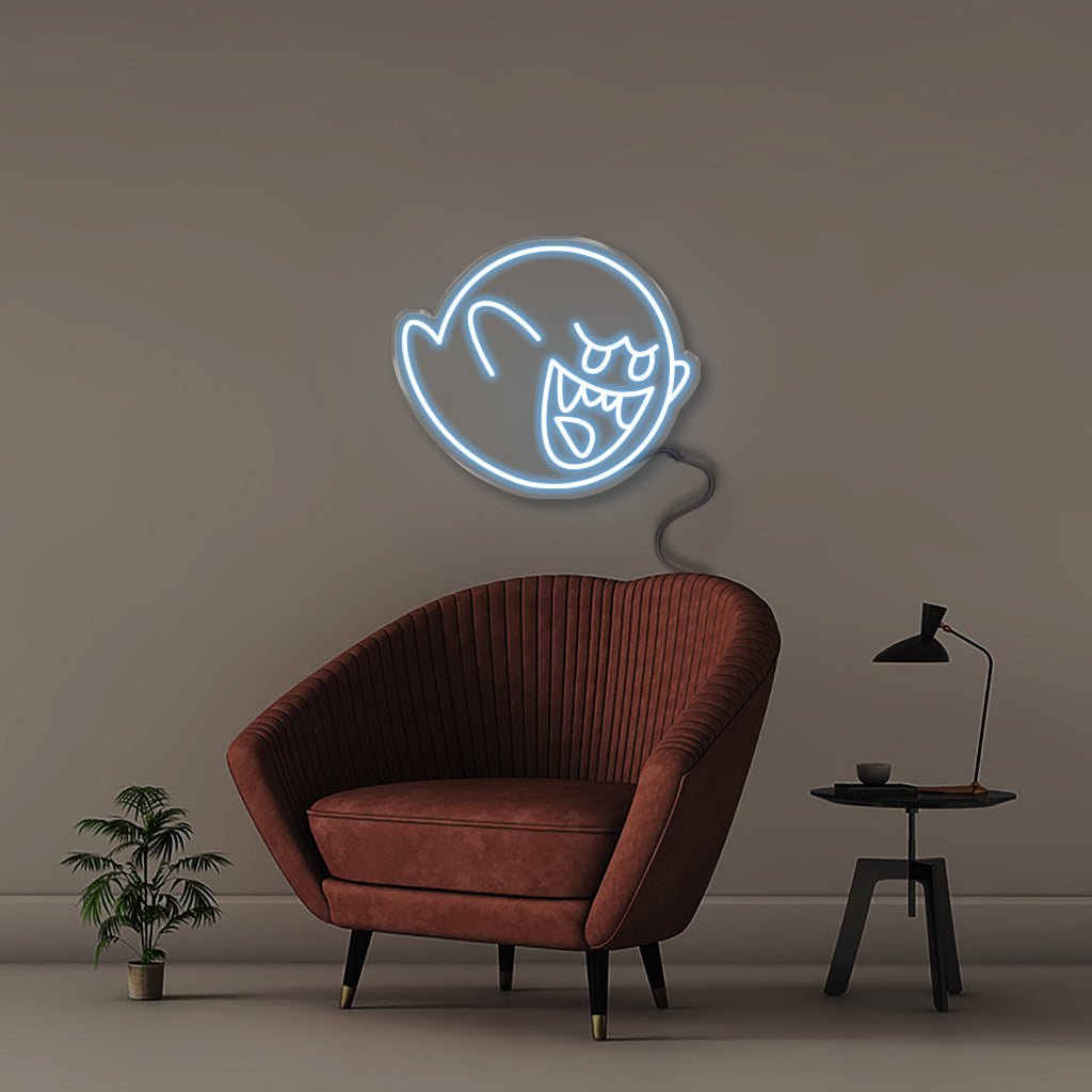 Ghost - Neonific - LED Neon Signs - 50 CM - Light Blue
