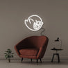 Ghost - Neonific - LED Neon Signs - 50 CM - White