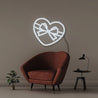 Gift Heart - Neonific - LED Neon Signs - 50 CM - Cool White