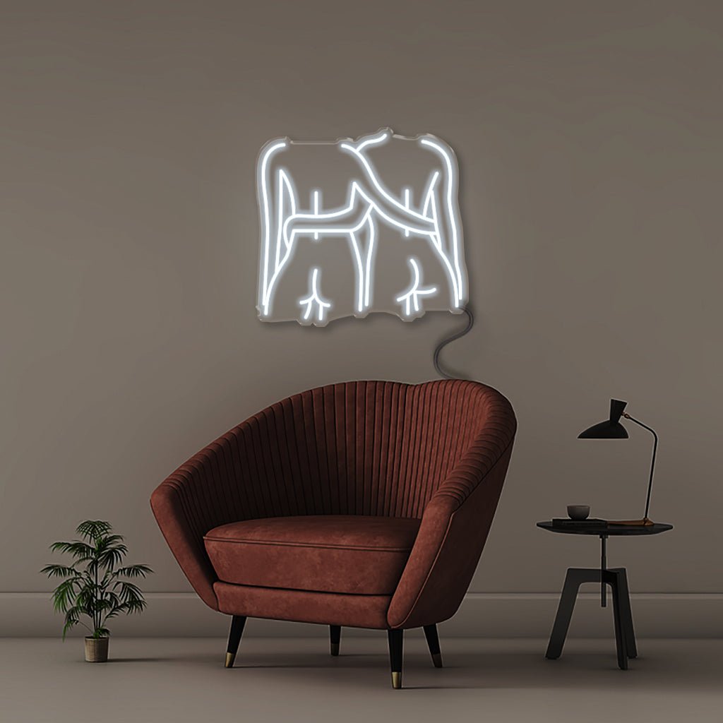 Girlfriends - Neonific - LED Neon Signs - 50 CM - Cool White