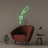 Glass of Wine - Neonific - LED Neon Signs - 75 CM - Green