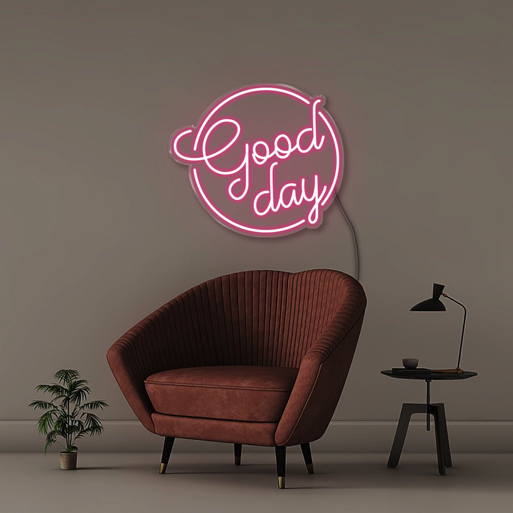 Good day! - Neonific - LED Neon Signs - 50 CM - Pink