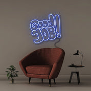 Good Job! - Neonific - LED Neon Signs - 100 CM - Blue