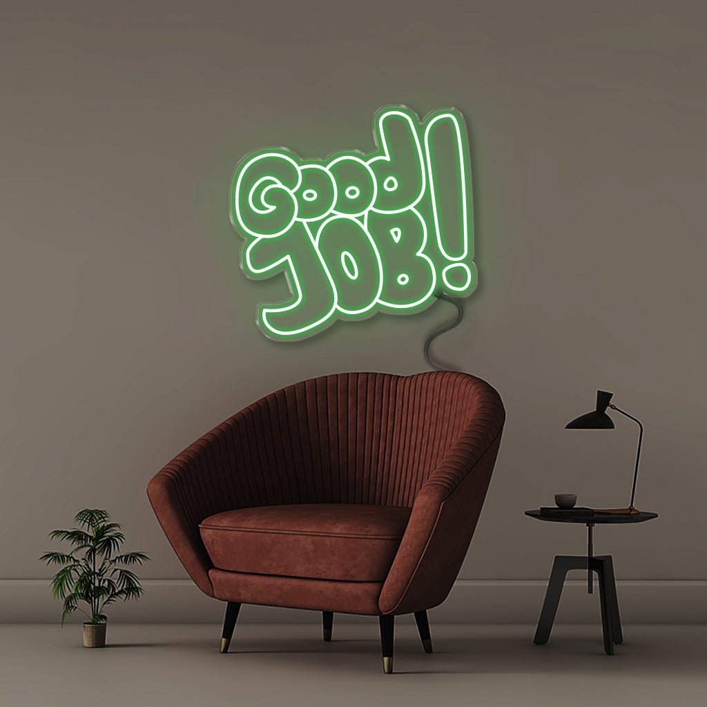 Good Job! - Neonific - LED Neon Signs - 75 CM - Green