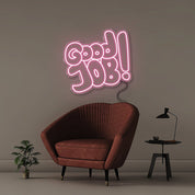 Good Job! - Neonific - LED Neon Signs - 75 CM - Light Pink
