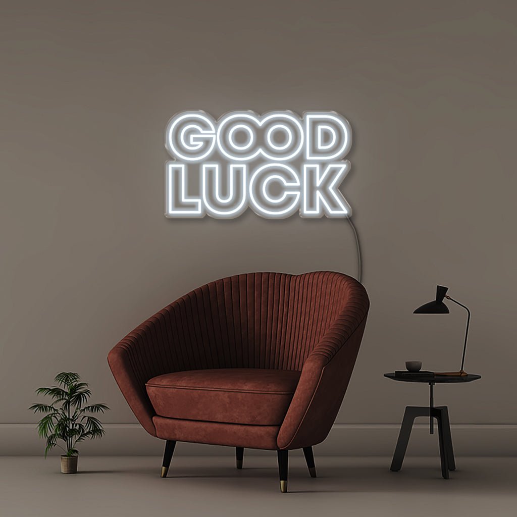 Good luck - Neonific - LED Neon Signs - 50 CM - Cool White