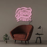Good Vibes - Neonific - LED Neon Signs - 50 CM - Light Pink