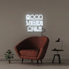 Good Vibes Only - Neonific - LED Neon Signs - 50 CM - Cool White