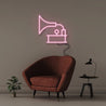 Gramophone - Neonific - LED Neon Signs - 50 CM - Light Pink