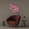 Gramophone - Neonific - LED Neon Signs - 50 CM - Pink