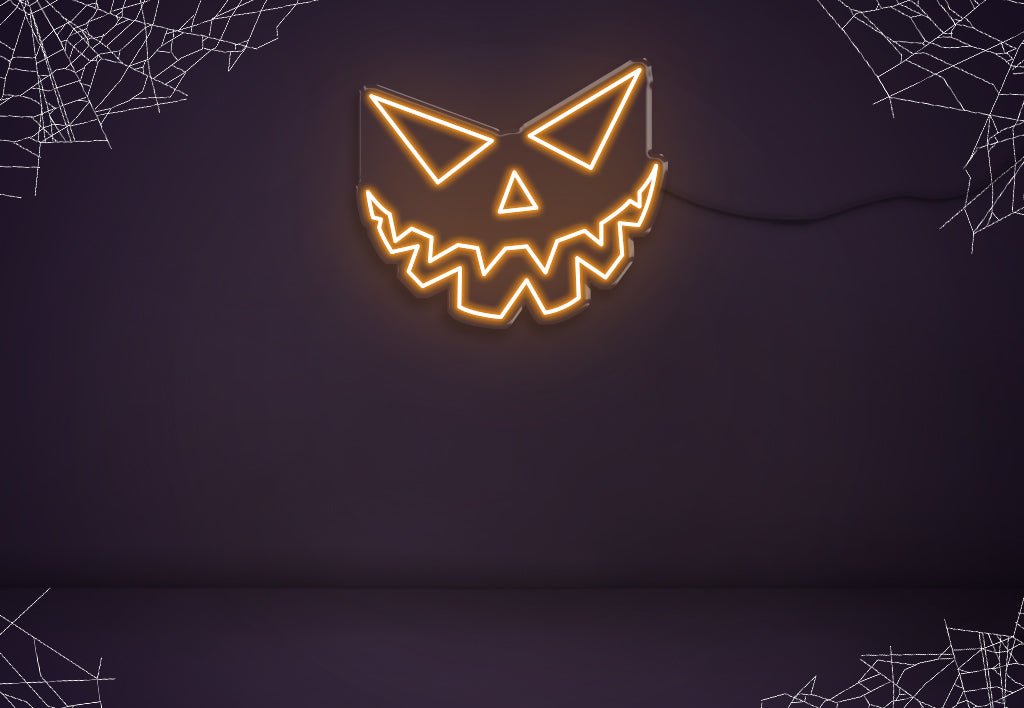 Halloween Face - Neonific - LED Neon Signs - 50cm - Cool White