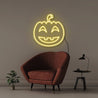 Halloween Pumpkin - Neonific - LED Neon Signs - 50 CM - Yellow