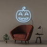 Halloween Pumpkin - Neonific - LED Neon Signs - 50 CM - Light Blue