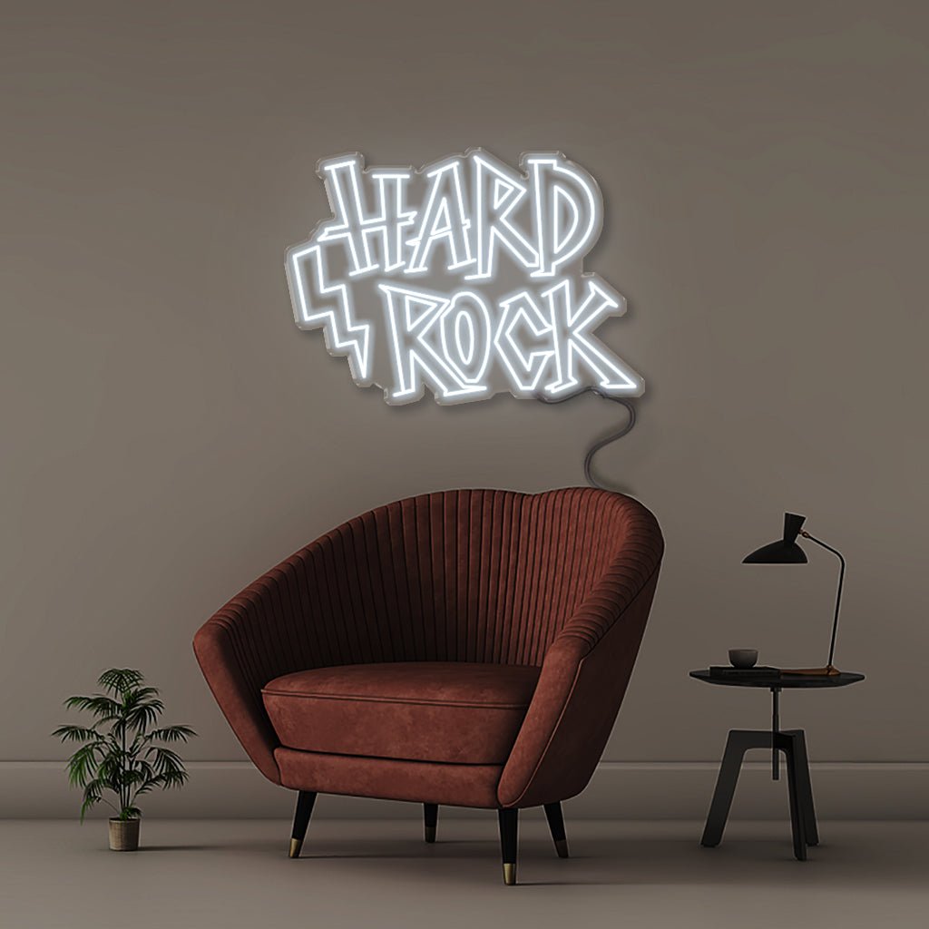 Hard Rock - Neonific - LED Neon Signs - 75 CM - Cool White