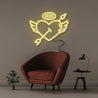 Heart - Neonific - LED Neon Signs - 50 CM - Yellow