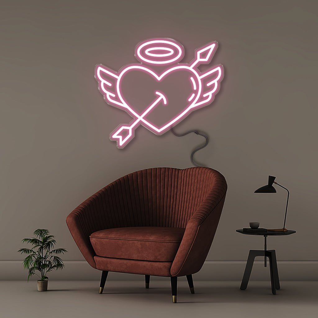 Heart - Neonific - LED Neon Signs - 50 CM - Light Pink
