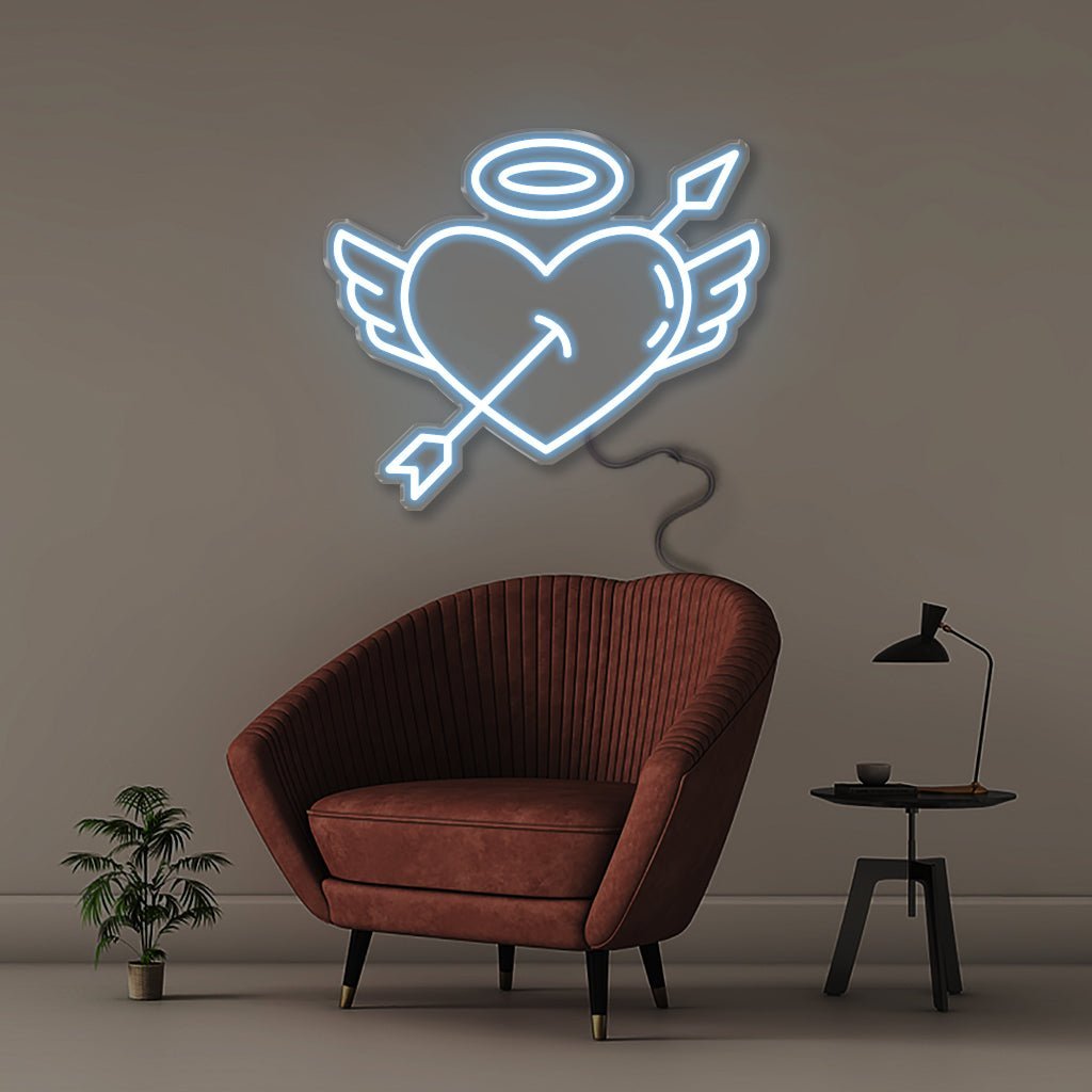 Heart - Neonific - LED Neon Signs - 50 CM - Light Blue