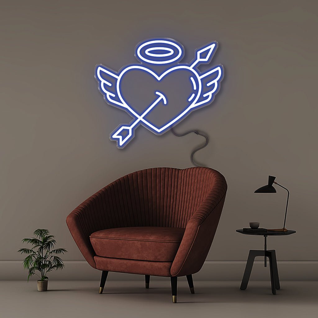 Heart - Neonific - LED Neon Signs - 50 CM - Blue