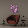 Heart Devil - Neonific - LED Neon Signs - 50 CM - Purple