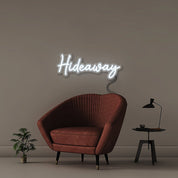 Hideaway - Neonific - LED Neon Signs - 50 CM - Cool White
