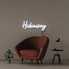 Hideaway - Neonific - LED Neon Signs - 50 CM - Cool White