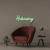 Hideaway - Neonific - LED Neon Signs - 50 CM - Green