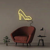High Heel - Neonific - LED Neon Signs - 50 CM - Yellow