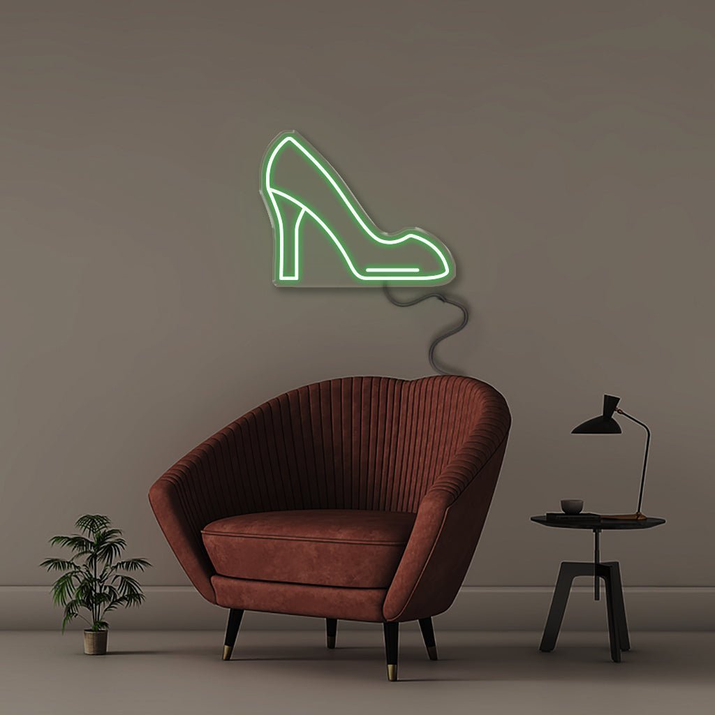 High Heel - Neonific - LED Neon Signs - 50 CM - Green