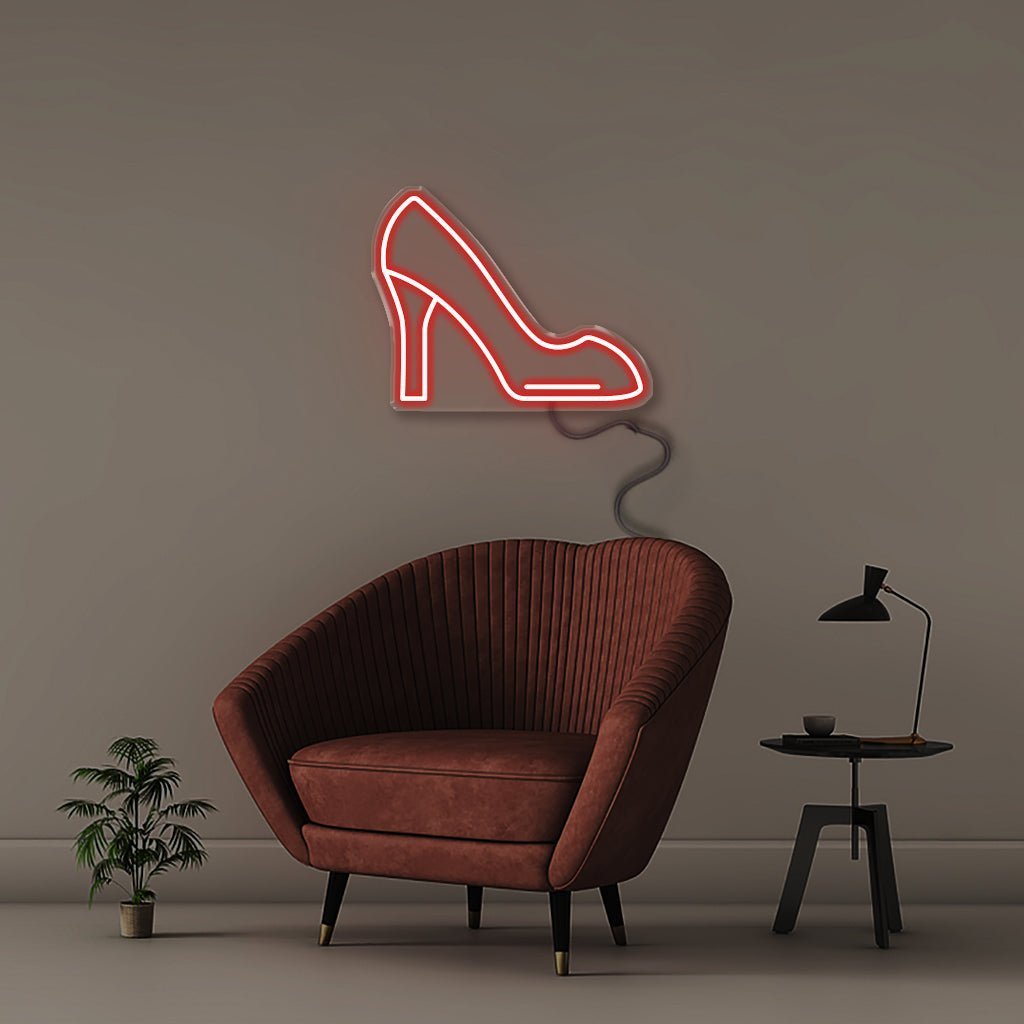 High Heel - Neonific - LED Neon Signs - 50 CM - Red