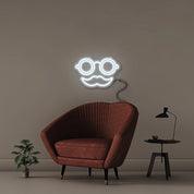 Hipster - Neonific - LED Neon Signs - 50 CM - Cool White