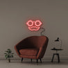 Hipster - Neonific - LED Neon Signs - 50 CM - Red