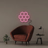 Honey Comb - Neonific - LED Neon Signs - 50 CM - Pink