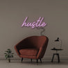 Hustle - Neonific - LED Neon Signs - 50 CM - Purple