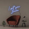 I got you Babe - Neonific - LED Neon Signs - 75 CM - Blue