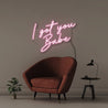I got you Babe - Neonific - LED Neon Signs - 75 CM - Light Pink