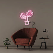 Indoor Plant 1 - Neonific - LED Neon Signs - 50 CM - Light Pink