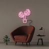 Indoor Plant 1 - Neonific - LED Neon Signs - 50 CM - Light Pink