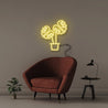 Indoor Plant 1 - Neonific - LED Neon Signs - 50 CM - Yellow