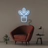 Indoor Plant 2 - Neonific - LED Neon Signs - 50 CM - Light Blue