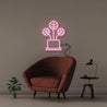 Indoor Plant 3 - Neonific - LED Neon Signs - 50 CM - Light Pink