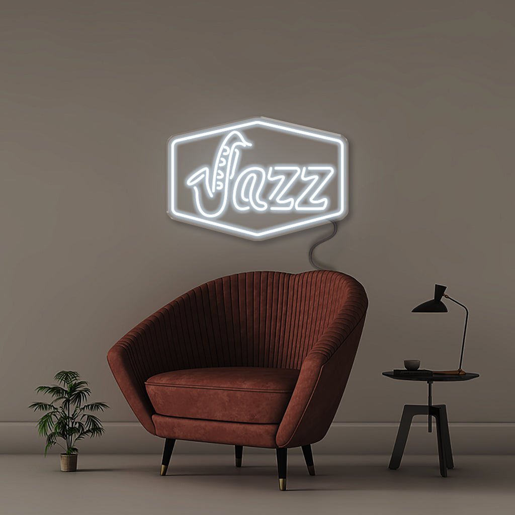 Jazz - Neonific - LED Neon Signs - 50 CM - Cool White
